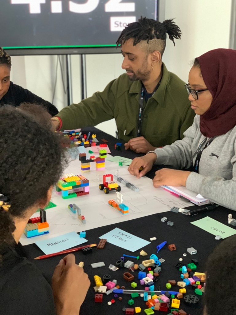 lego city simulation afrotech workshop xuntos
